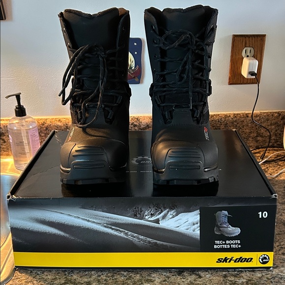 Ski-Doo Black Men\'s Snow Boots